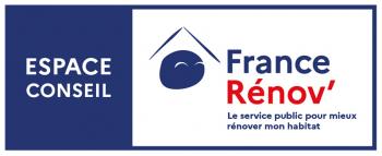 Le logo de l'espace conseil France Rénov'